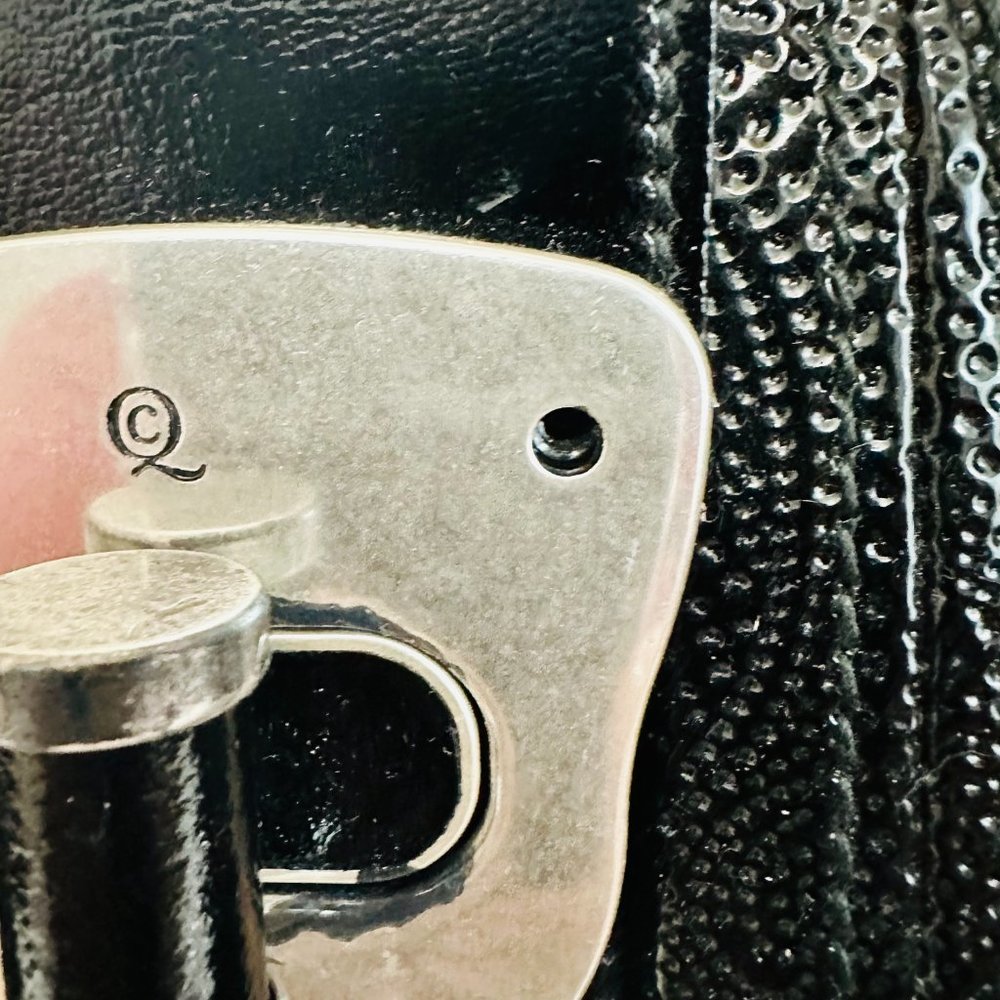 ALEXANDER MCQUEEN NOVAK PAISLEY PATENT LEATHER SATCHEL BAG LIMITED EDITION RARE - Picture 13 of 13